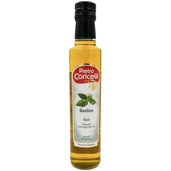 Ulei de masline extravirgin cu busuioc Pietro Coricelli, 250ml Ulei de masline extravirgin cu busuioc Pietro Coricelli, 250ml