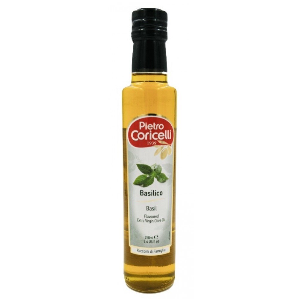 Ulei Masline Extravirgin si Busuioc Pietro Coricelli 250 ml