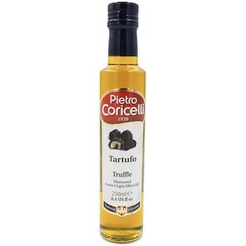 Ulei de masline extravirgin cu trufe negre Pietro Coricelli, 250ml Ulei de masline extravirgin cu trufe negre Pietro Coricelli, 250ml