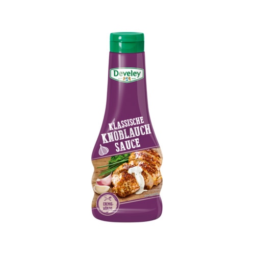 Sos cu usturoi Develey, 250ml