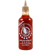 Sos Sriracha chilli cu extra usturoi Flying Goose, 455ml