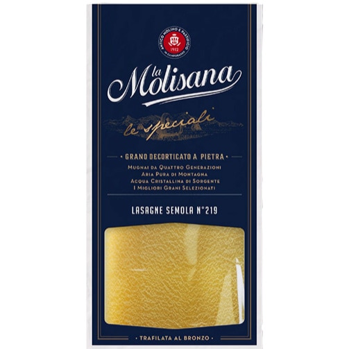 Paste lasagne di semola no219 La Molisana, 500g