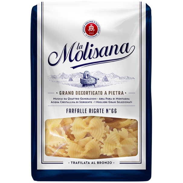 Paste farfalle no66 La Molisana, 500g