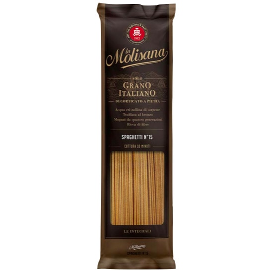 Paste integrali spaghetti no15 La Molisana, 500g