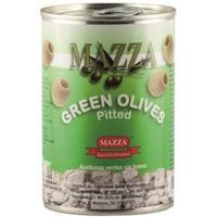 Pachet: 2 x Masline verzi fara samburi Mazza, 397gr
