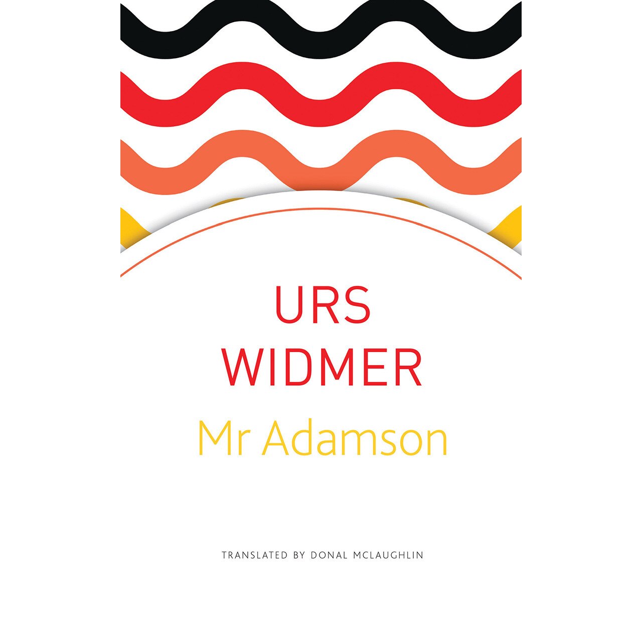 Mr Adamson de Urs Widmer [Paperback]
