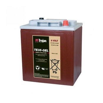 Acumulator Tractiune VRLA GEL TROJAN TE35-GEL Deep Cycle 6V 210 Ah Acumulator Tractiune VRLA GEL TROJAN TE35-GEL Deep Cycle 6V 210 Ah