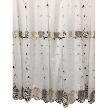 Perdea alba bucatarie, 600x200cm inaltime 2m, by Liz Line - RD1306 Perdea alba bucatarie, 600x200cm inaltime 2m, by Liz Line - RD1306