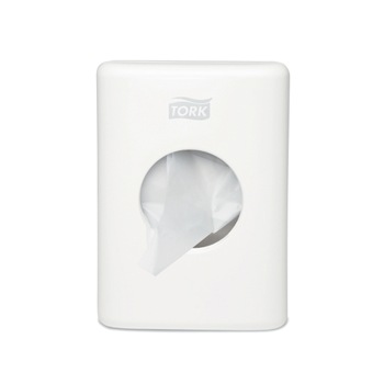 Dozator Tork, pentru pungute igienice, B5, 566000, culoare alb Dozator Tork, pentru pungute igienice, B5, 566000, culoare alb
