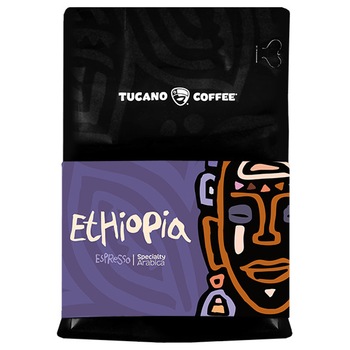 Cafea boabe Tucano Ethiopia 200g Cafea boabe Tucano Ethiopia 200g