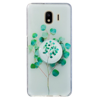 Husa Silicon cu suport Samsung Galaxy J4 2018 Husa Silicon cu suport Samsung Galaxy J4 2018