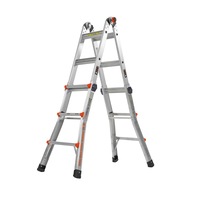 scara de lucru pliabila veloctiy m13 little giant ladder systems aluminiu sarcina maxima 150 kg 4 tronsoane gri imagen 51_0_
0