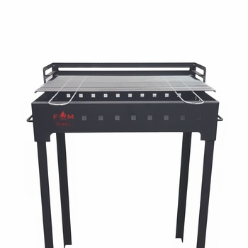 Gratar gradina, cu carbuni, Economic, demontabil, otel, 67 x 40 x 89 cm Gratar gradina, cu carbuni, Economic, demontabil, otel, 67 x 40 x 89 cm