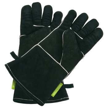 Set 2 manusi piele, Outdoorchef, 36 x 15 cm, negru Set 2 manusi piele, Outdoorchef, 36 x 15 cm, negru