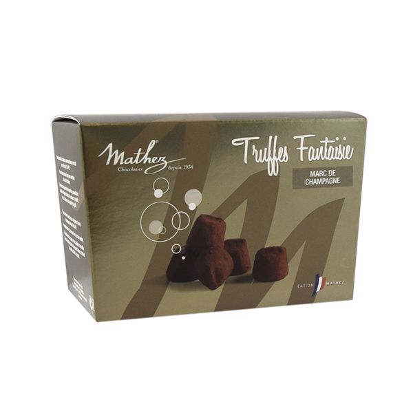 Trufe din ciocolata cu Sampanie Mathez Fantaisie 250g