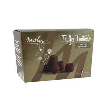 Trufe din ciocolata cu Sampanie Mathez Fantaisie 250g Trufe din ciocolata cu Sampanie Mathez Fantaisie 250g