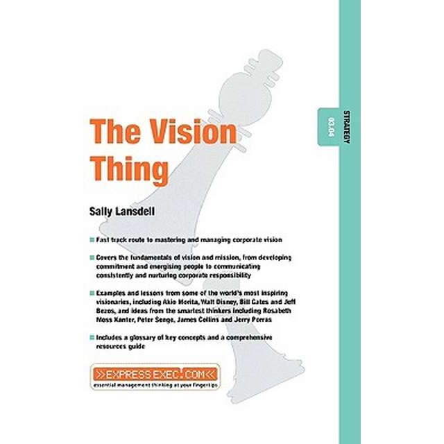 The Vision Thing de Sally Lansdell