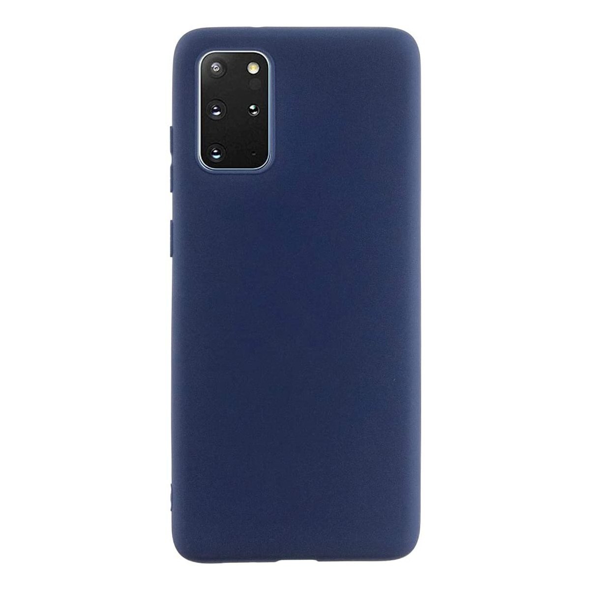 Husa silicon Samsung Galaxy S20 Plus Matte, Antisoc, TPU Albastru