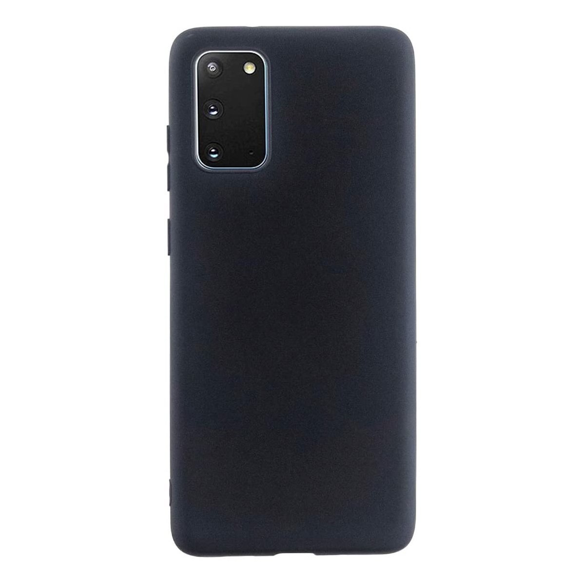 Husa silicon Samsung Galaxy S20 Matte, Antisoc, TPU Negru