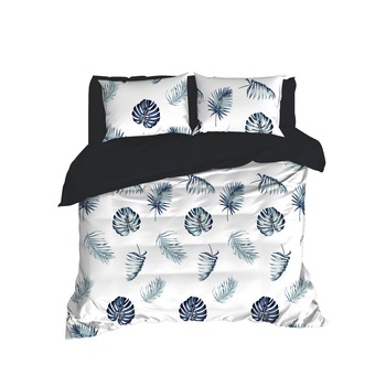 Lenjerie de pat pentru 2 persoane, 4 piese, Enlora home, Dominik, 240x260, 100% bumbac ranforce Lenjerie de pat pentru 2 persoane, 4 piese, Enlora home, Dominik, 240x260, 100% bumbac ranforce