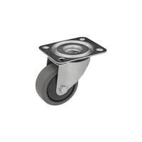 rola rotativa kpe-wte 125k1 40 cu butuc din polipropilena din cauciuc gri capacitate de incarcare 150 kg  125mm  rulment imagen 34_0_
0