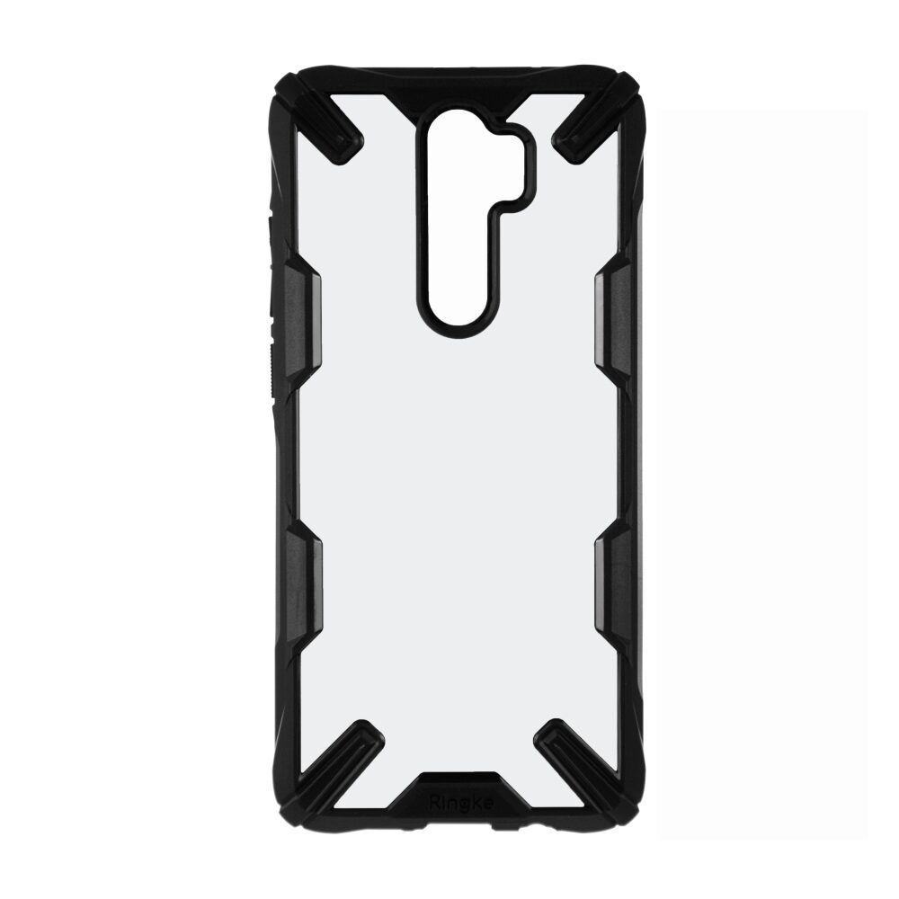 Husa Antisoc Ringke Fusion X pentru Xiaomi Redmi Note 8 Pro, Negru