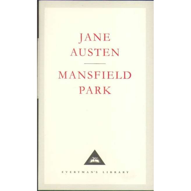 Mansfield Park de Jane Austen [Hardback] 19/03/92