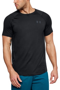 Under Armour, Tricou cu maneci raglan, pentru fitness Mk-1, Negru Under Armour, Tricou cu maneci raglan, pentru fitness Mk-1, Negru