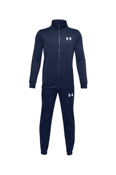 Under Armour, Trening din tricot cu imprimeu logo, Bleumarin, 125-135 CM Standard Under Armour, Trening din tricot cu imprimeu logo, Bleumarin, 125-135 CM Standard