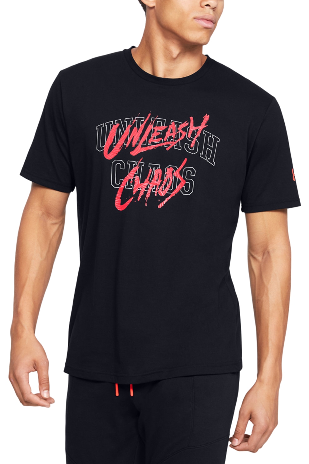 Under Armour, Tricou pentru baschet Unleash Chaos, Negru