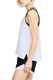 Under Armour, Top lejer pentru antrenament Knockout, Alb, S