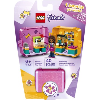 LEGO Friends - Cubul de joaca si cumparaturi al Andreei 41405 LEGO Friends - Cubul de joaca si cumparaturi al Andreei 41405