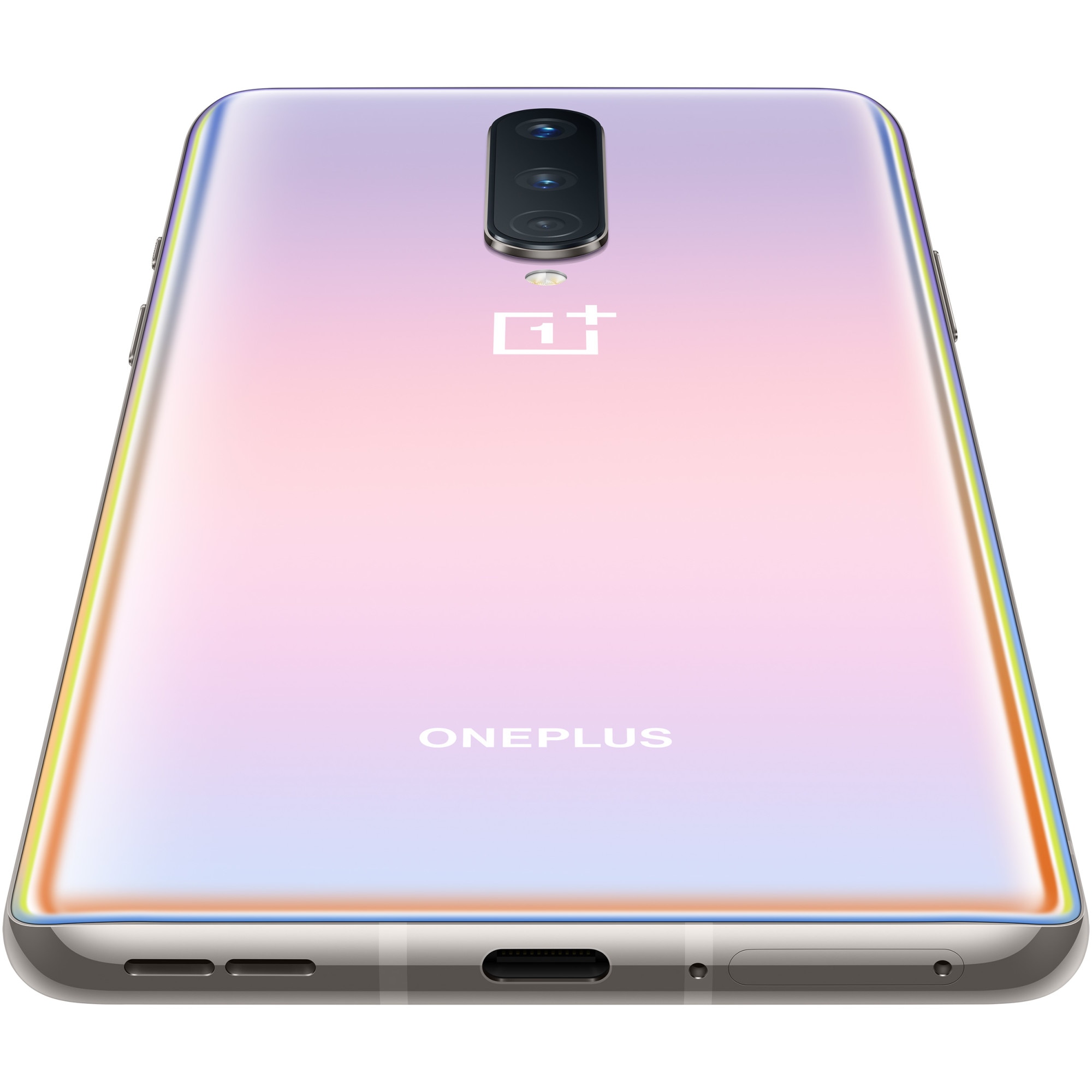 Смартфон OnePlus 8, Dual SIM, 256GB, 12GB RAM, 5G, Interstellar Glow ...