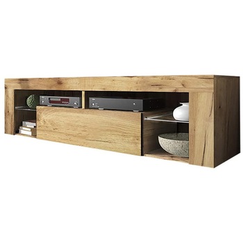 Comoda TV, SELSEY POLSKA, Bianko, PAL, Stejar natur, 140 x 35 x 50.5 cm Comoda TV, SELSEY POLSKA, Bianko, PAL, Stejar natur, 140 x 35 x 50.5 cm