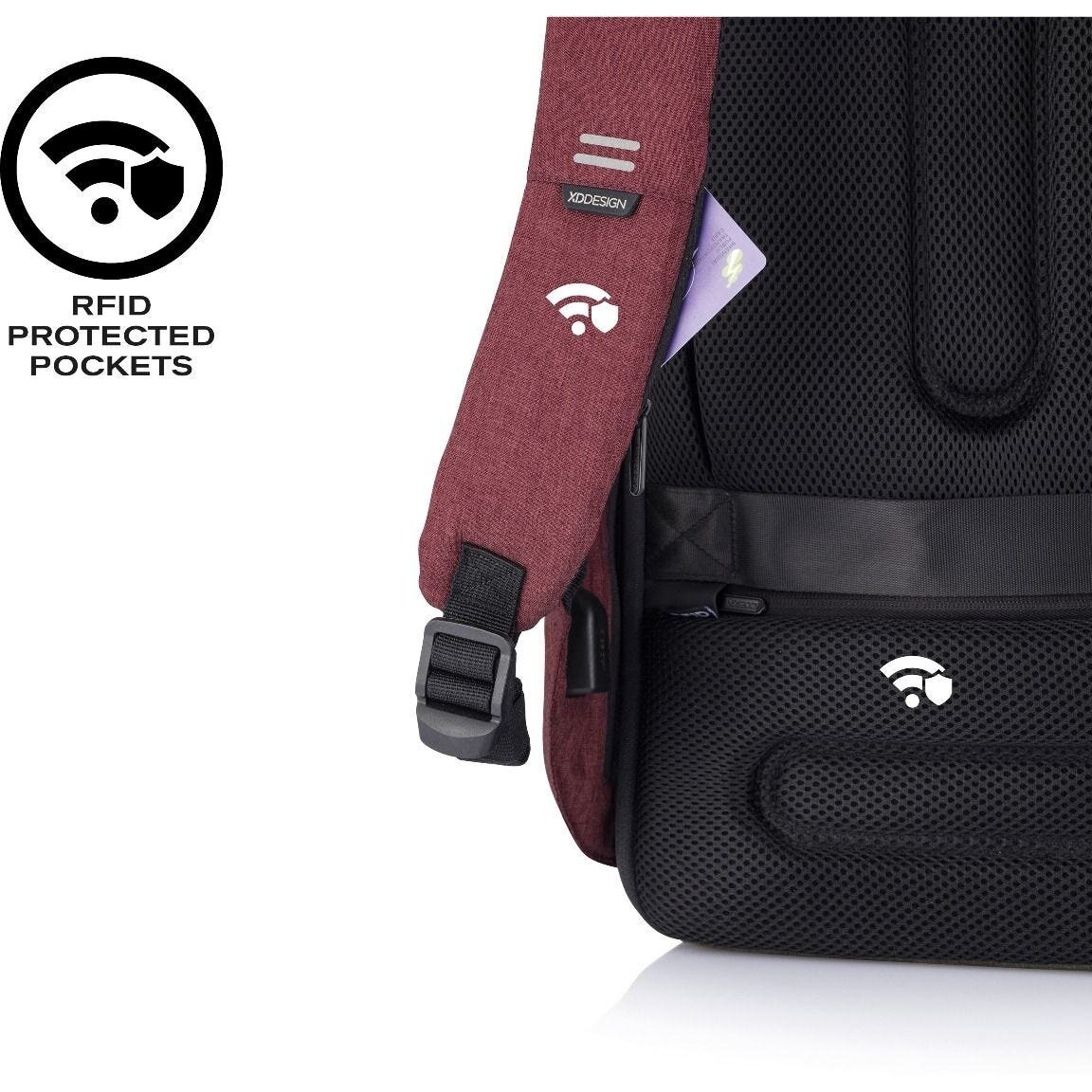 Rucsac Bobby Hero, XD Design, Poliester, 11.5 l, Rosu