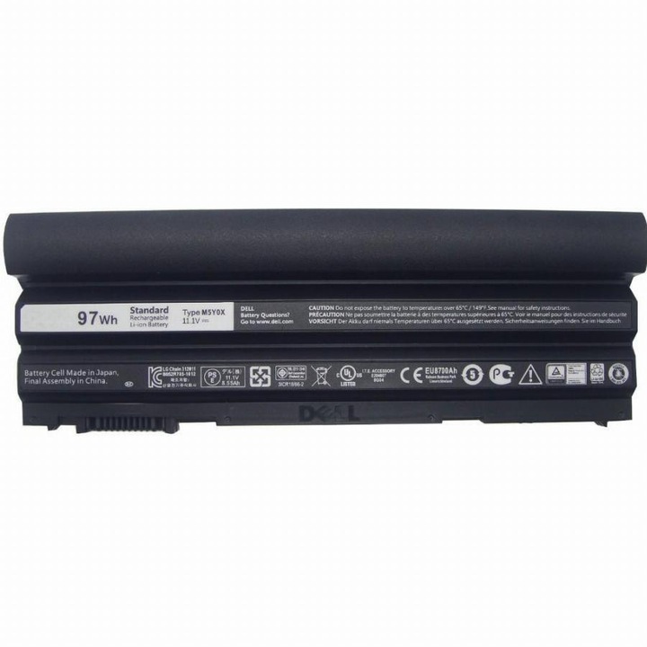 Baterie originala Dell model M5Y0X, 9 celule, 11.1V, 8550mAh, pentru Latitude E5420, E5420m, E5430, E5520, E5530, E6420, E6420 XFR, E6430, E6430 ATG, E6440, E6520, E6530, E6540