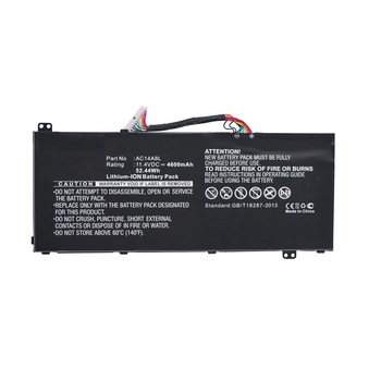 Baterie compatibila Acer model AC14A8L, 3 celule, 11.4V, 4600mAh, pentru Aspire VN7-571, VN7-571G, VN7-572, VN7-572G, VN7-572TG, VN7-591G, VN7-592G, VN7-593G, VN7-791G, VN7-792G, VN7-793G, VX5-591G, Spin 3 SP314-51 Baterie compatibila Acer model AC14A8L, 3 celule, 11.4V, 4600mAh, pentru Aspire VN7-571, VN7-571G, VN7-572, VN7-572G, VN7-572TG, VN7-591G, VN7-592G, VN7-593G, VN7-791G, VN7-792G, VN7-793G, VX5-591G, Spin 3 SP314-51