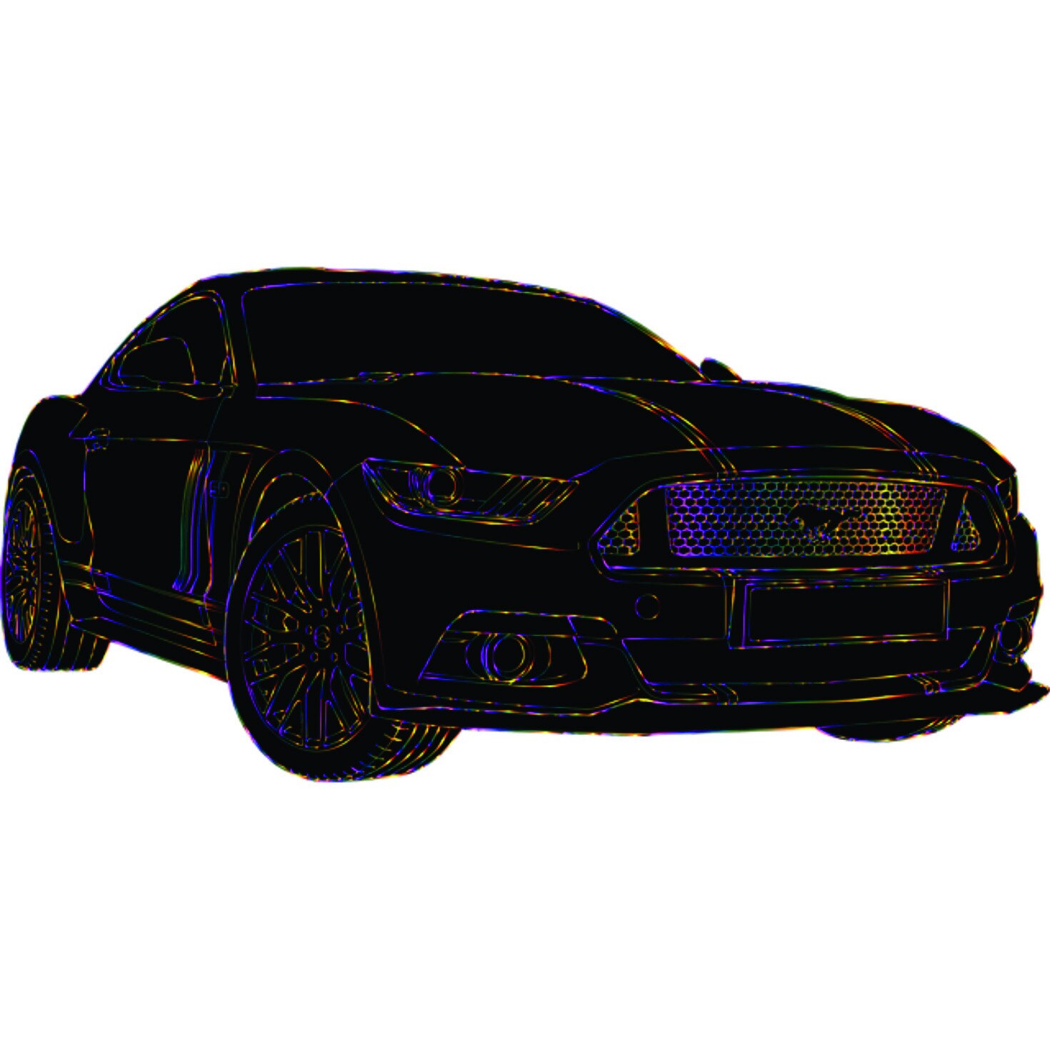 Tablou din canvas dimensiunea 55x85cm Peisaj Car