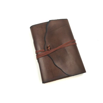 Jurnal A6 din piele naturala maro Jurnal A6 din piele naturala maro