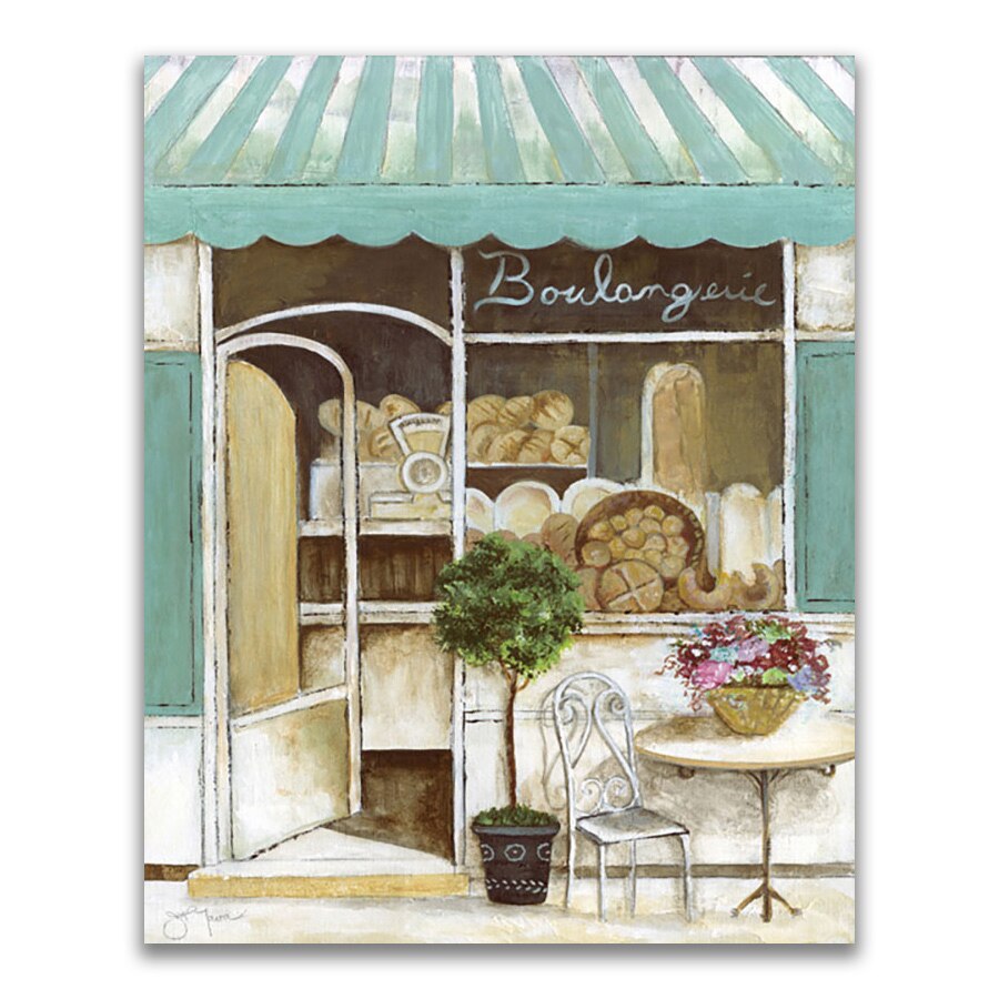 Tablou Canvas - Brutarie, Terasa, Paine, Primavara, 24 x 30 cm