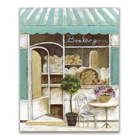 Tablou Canvas - Brutarie, Terasa, Paine, Primavara, 24 x 30 cm