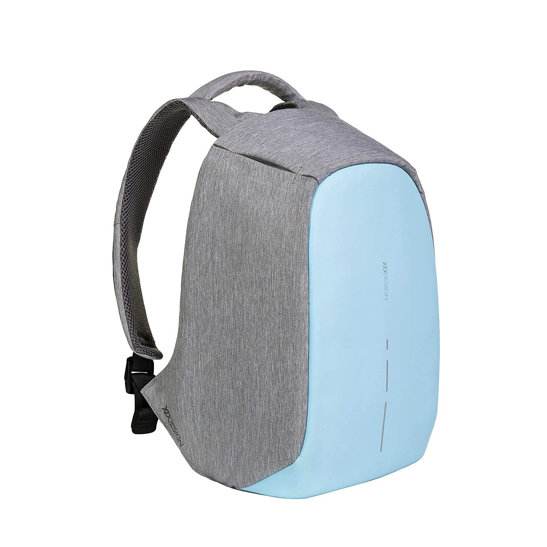 Rucsac Bobby Compact, XD Design, Poliester, 11 l, Albastru deschis/ Gri