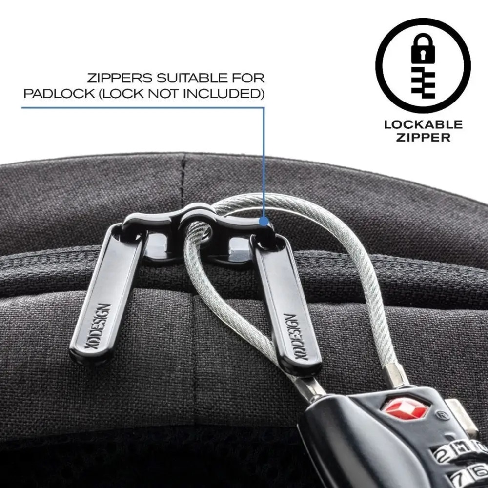 Rucsac Bobby Hero, XD Design, Poliester, 18 l, Gri