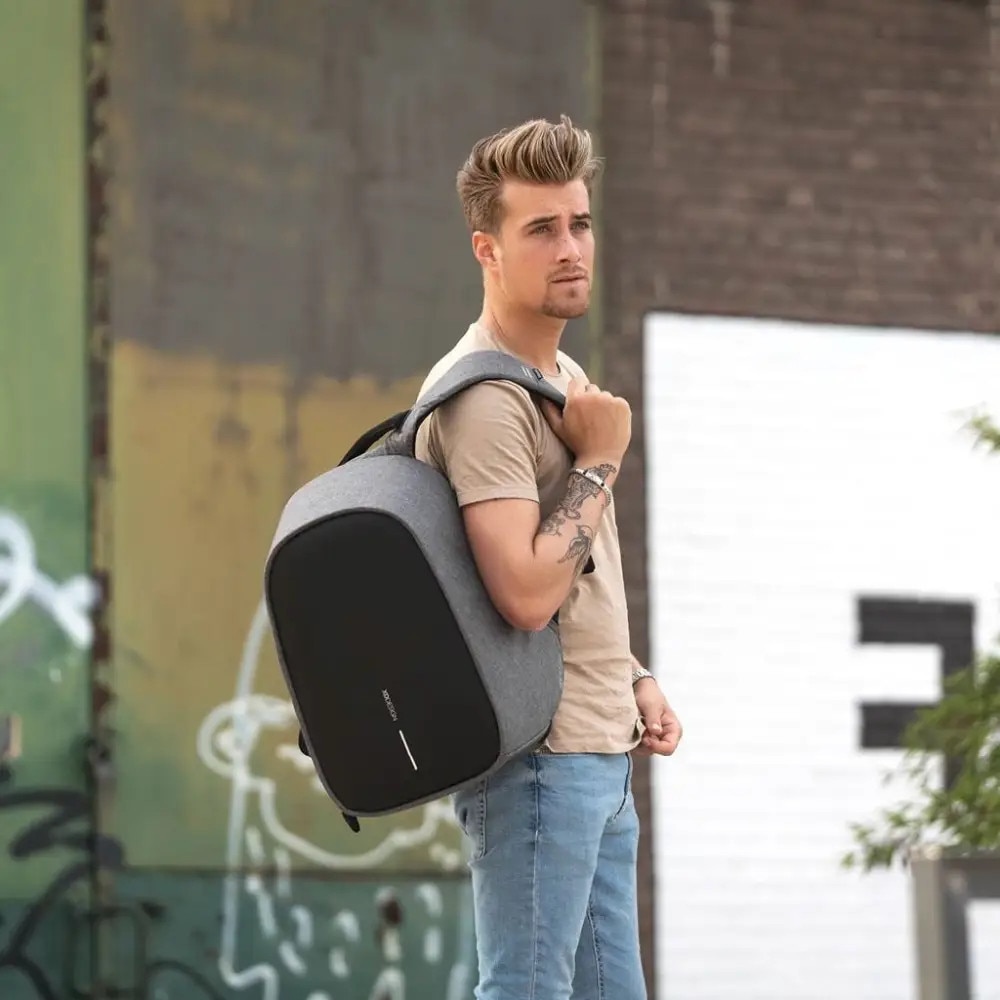 Rucsac Bobby Hero, XD Design, Poliester, 18 l, Gri
