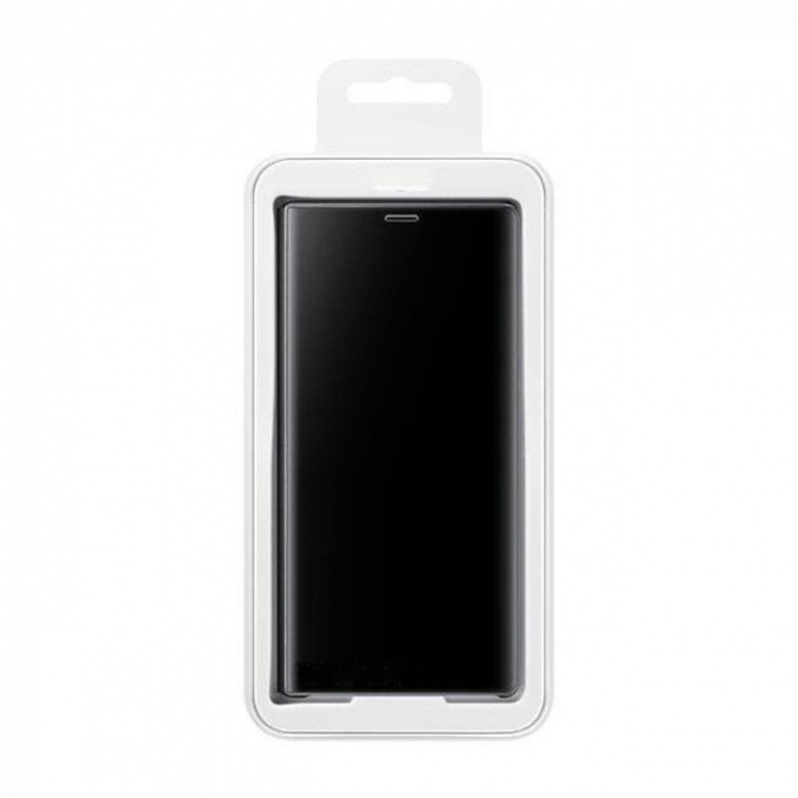 Калъф OEM Clear View за Samsung Galaxy Note 10 Plus, черен