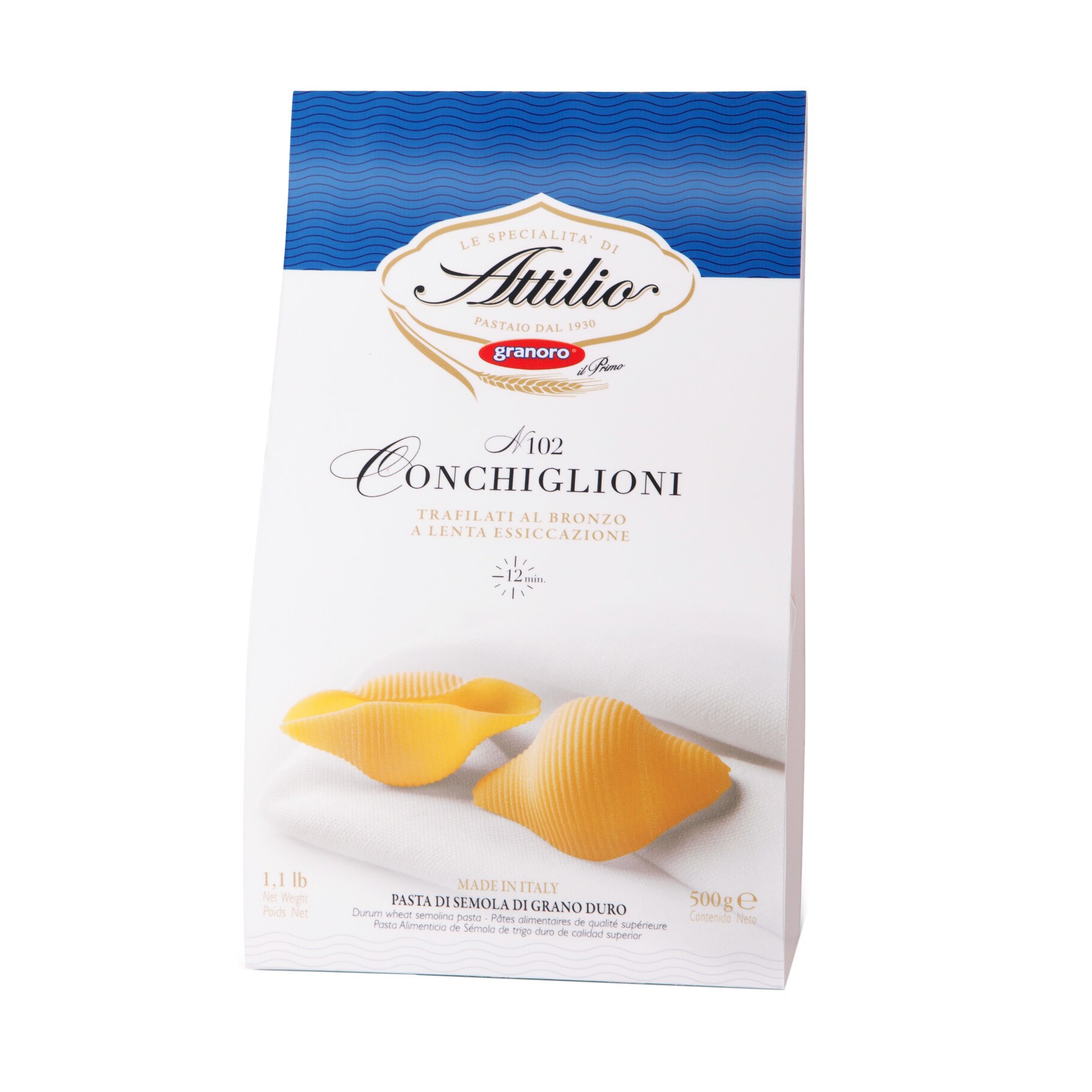Paste speciale Conchiglioni Granoro 500g