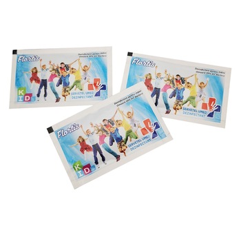 Servetel umed dezinfectant, ambalat individual Servetel umed dezinfectant, ambalat individual