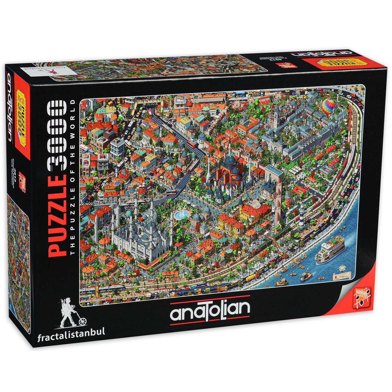 Puzzle Anatolian Fractal Istanbul, 3000 piese