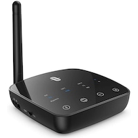 Adaptor Bluetooth Transmitator si Receptor Audio TaoTronics TT-BA014, Bluetooth 5.0, Cablu Optic & Jack 3.5mm, conectare 2 casti, aptX HD, 50m