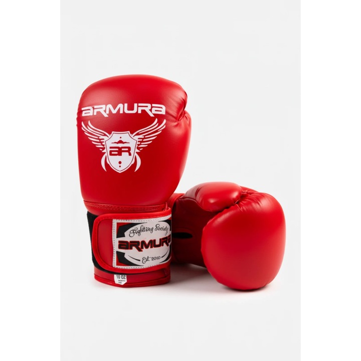 Manusi de box ARMURA Dominator 2.0 Rosii 12 Oz